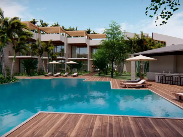 Luxury Waterfront Living in San Nicolas 2-Bedroom, 2-Bath