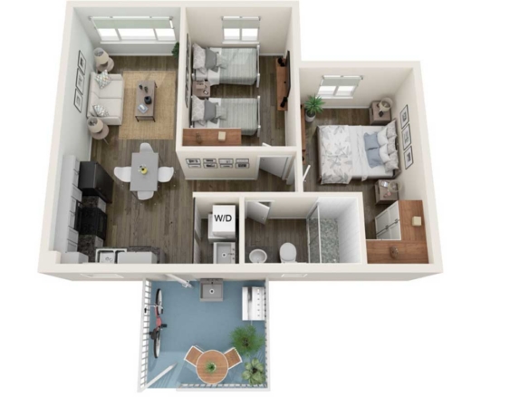 Oranjestad – Brand New Condos Being Built: 2-bedroom 1-bath