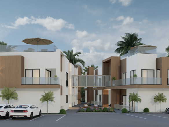 Modern 2-Bedroom Condo with Rooftop Terrace and Stunning Views in Savaneta