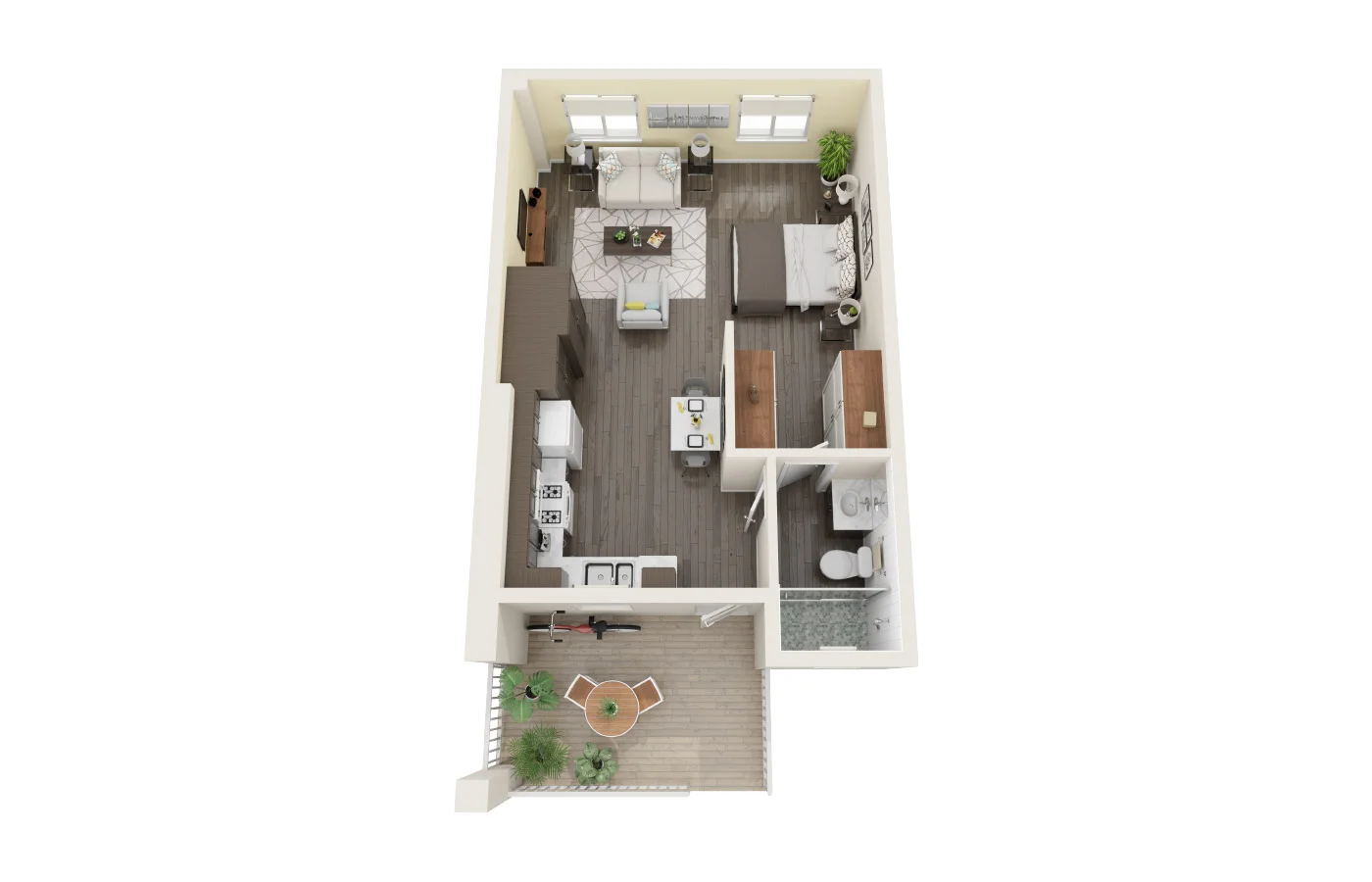 Modern Gated Community Inspired by Aruba’s Culture and Global Living – Studio