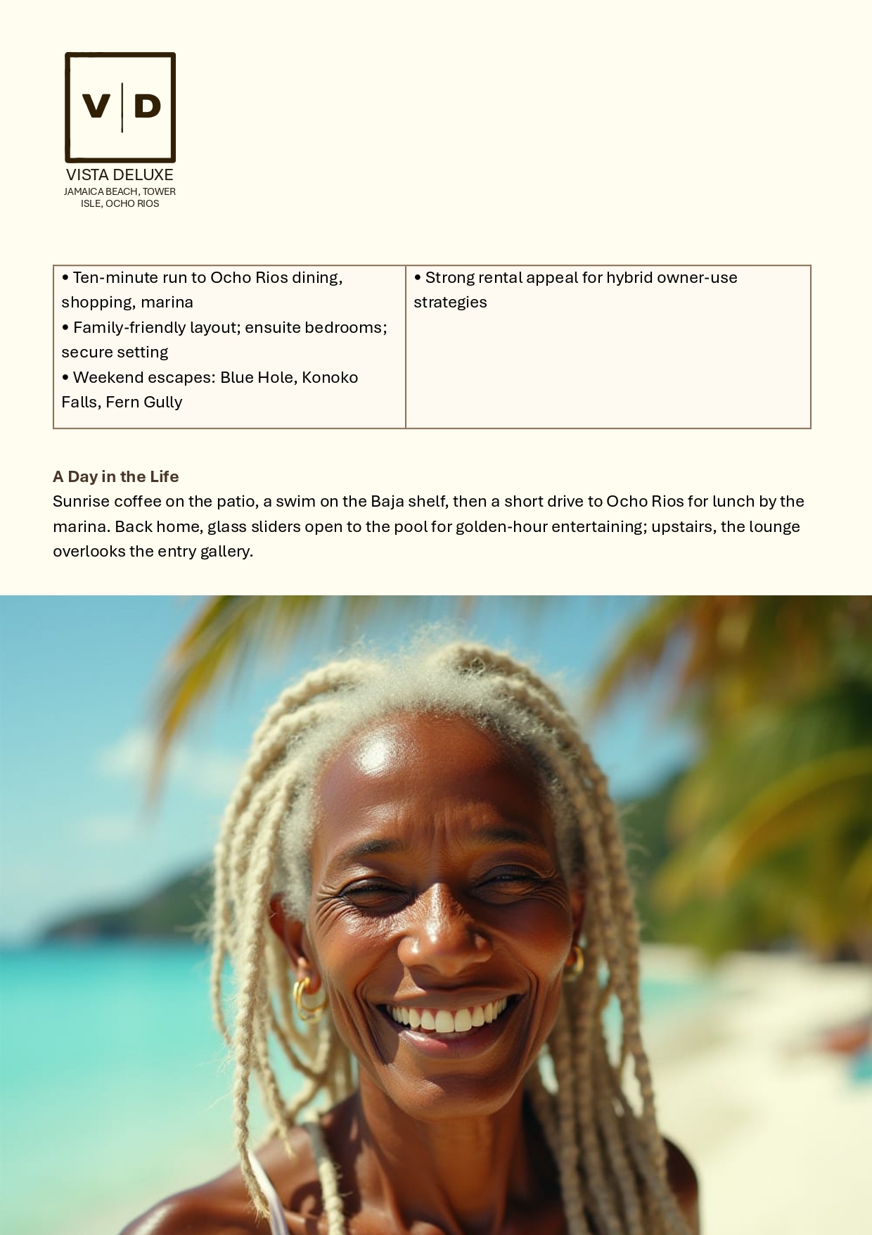 Vista Deluxe – 43A Jamaica Beach, Tower Isle, Ocho Rios, St. Mary