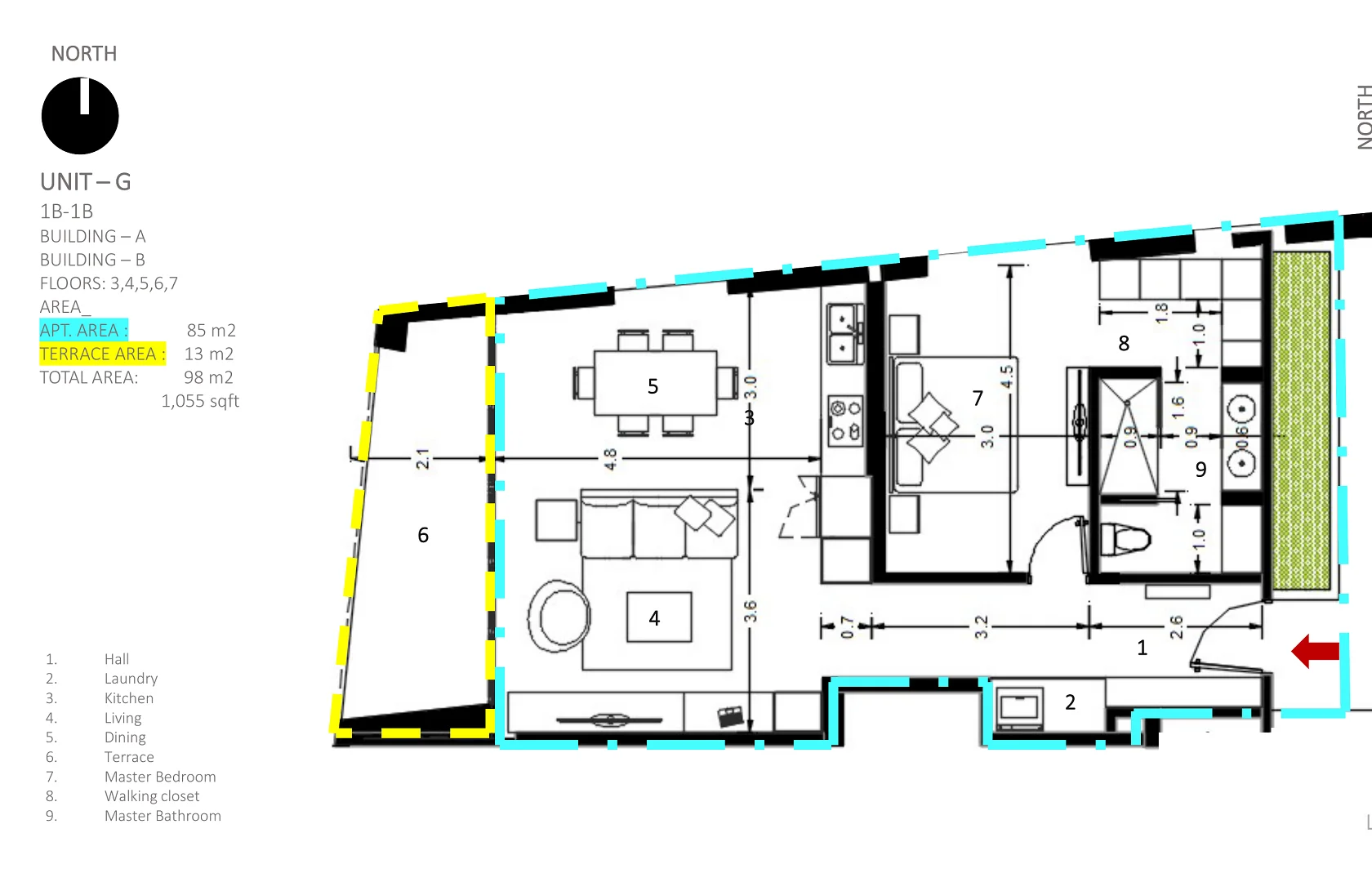 Modern One-Bedroom Condo for Sale Near Eagle Beach, Aruba – Resort-Style Living